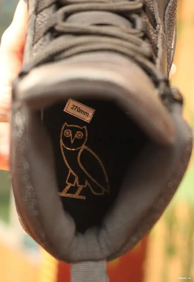 black X version Ovo Authentic Air Jordan best 0612
